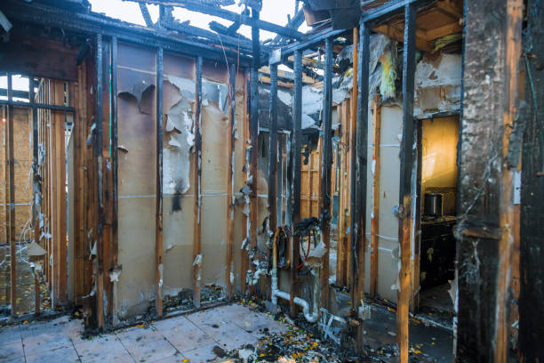 Professional Emergency Fire Cleanup technician working in Independence, KS